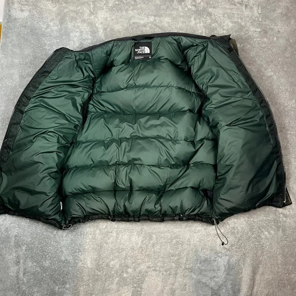 The North Face Down Puffer Vest Mens‎ XL Grey Quilted Outdoor Heavyweight